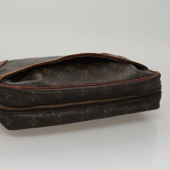 LOUIS VUITTON Monogram Compiegne 28 Clutch Bag M51845 LV Auth 109325 - Picture 8 of 15